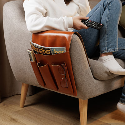 Leather home decor
