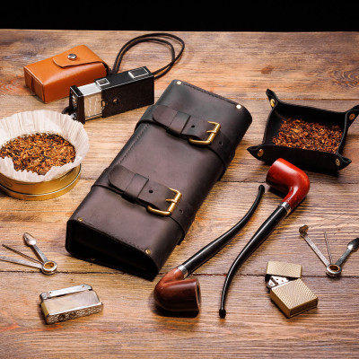 Churchwarden Pipe Bag (black)