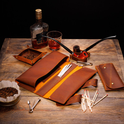 Churchwarden Pipe Pouch (brown)