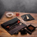 Discover the epitome of sophistication and functionality with our genuine leather pipe pouch designed exclusively for Churchwarden pipes measuring up to 10 inches in length