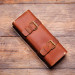Discover the epitome of sophistication and functionality with our genuine leather pipe pouch designed exclusively for Churchwarden pipes measuring up to 10 inches in length