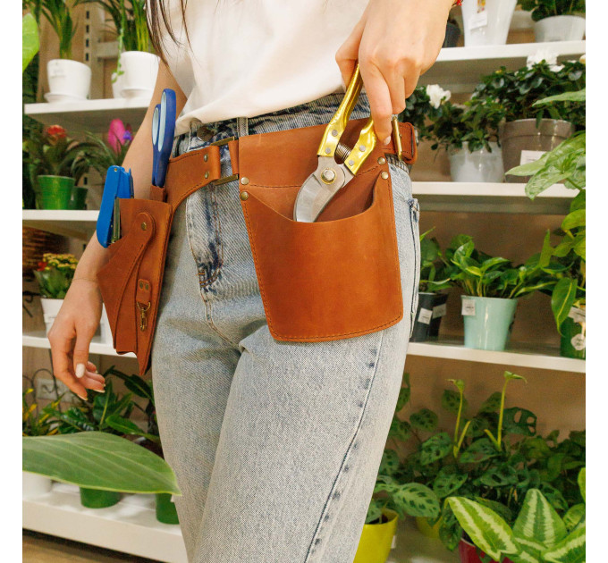 Personalized garden tool belt + Pouch