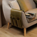 The versatile design of our couch and chair caddy seamlessly integrates into any interior decor, enhancing the aesthetics of your space while offering unmatched functionality. Whether you're lounging with a book, enjoying movie night, or simply unwinding 
