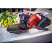 It is worn on the hip, which allows youeasily pull your favorite tool without bending your arm.