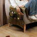 Keep your living room perfectly organized with our couch armrest caddy! This leather pocket organizer is the perfect blend of style and practicality for the living room. 