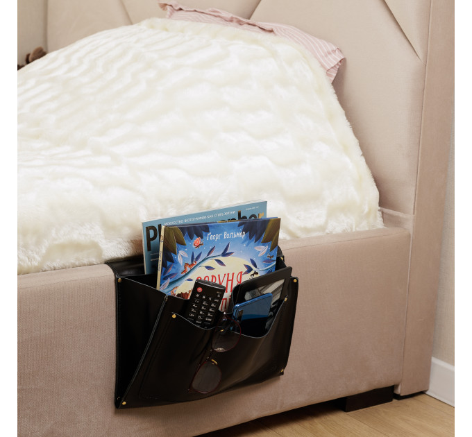 Stylish & Functional bed caddy will elevate the look of your bedroom while let you enjoying the convenience of having everything you need right at your fingertips